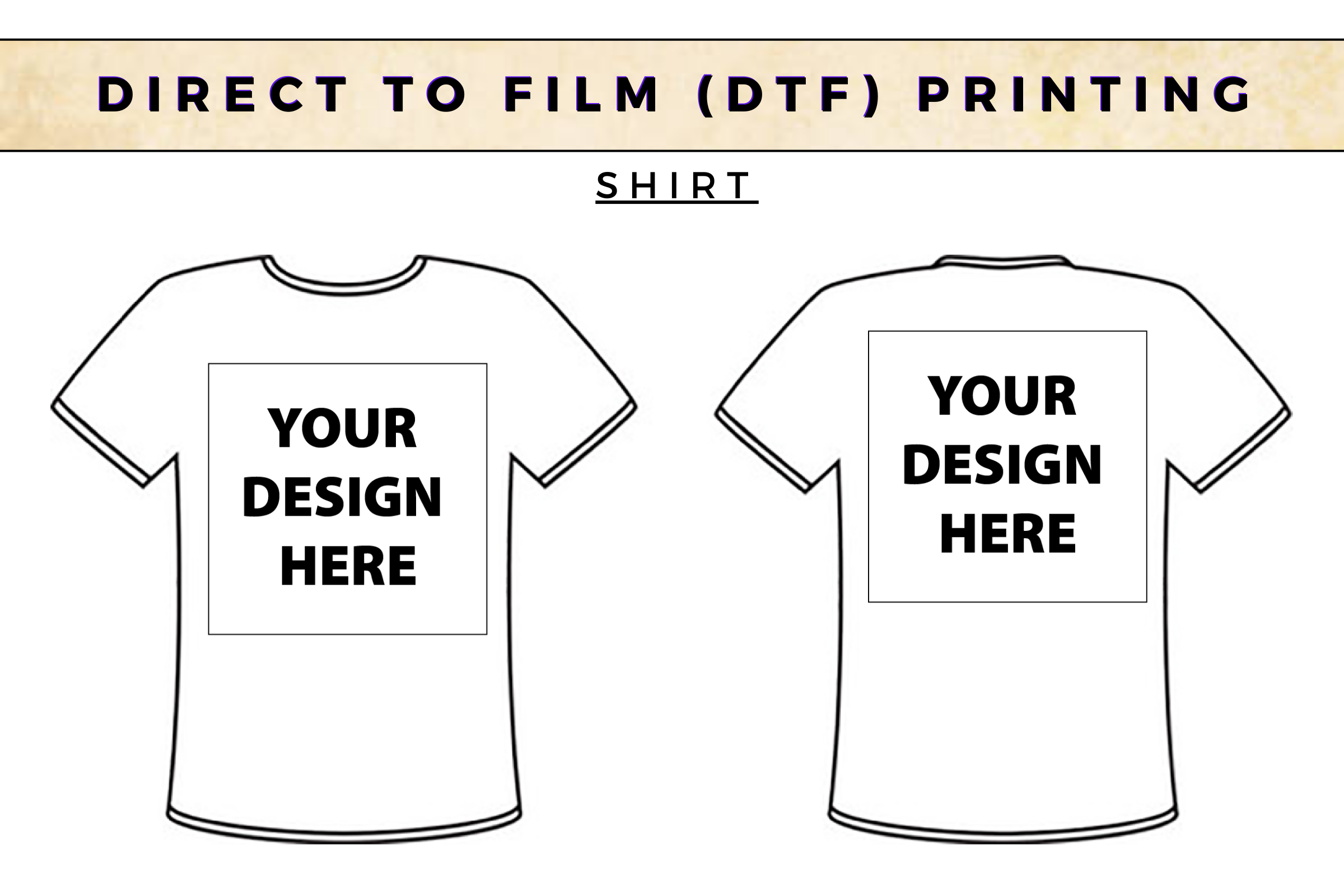 Direct To Film (DTF) Shirt